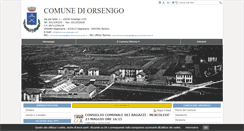 Desktop Screenshot of comune.orsenigo.co.it